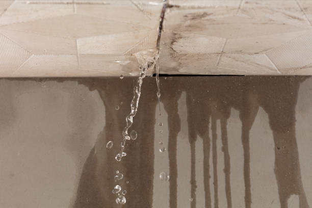 Professional Flood Damage Cleanup technician working in Gorman, TX
